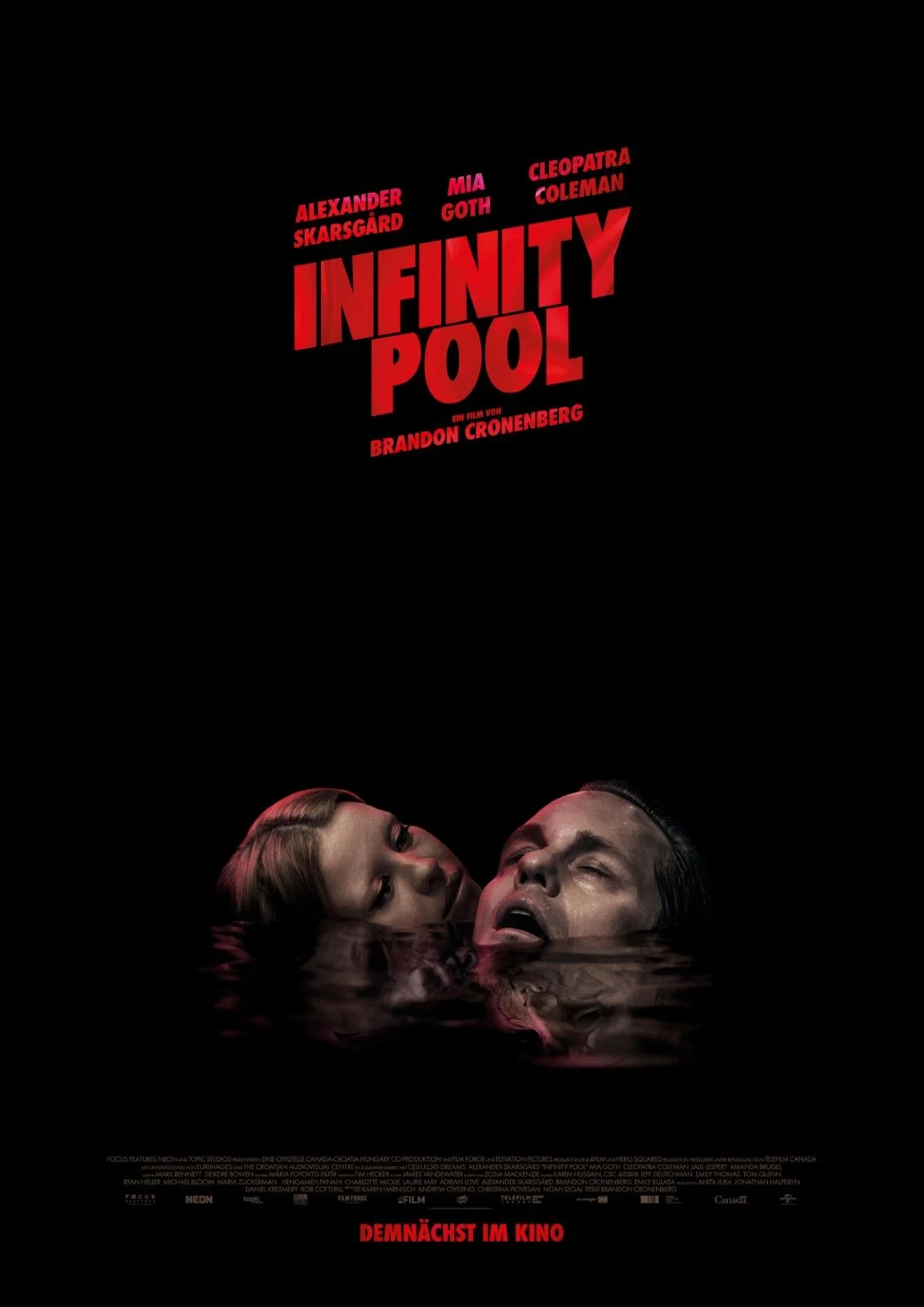 Costume design infinity pool