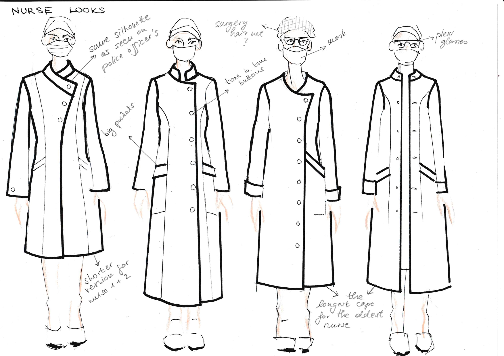 Costume design infinity pool