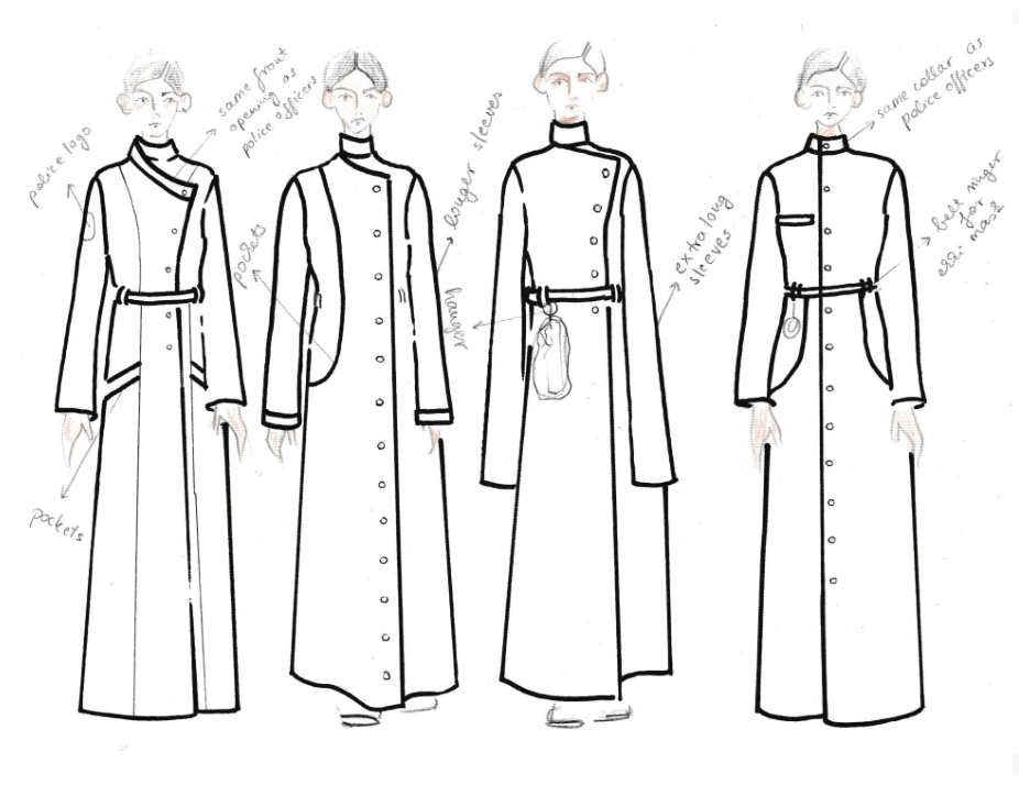 Costume design infinity pool