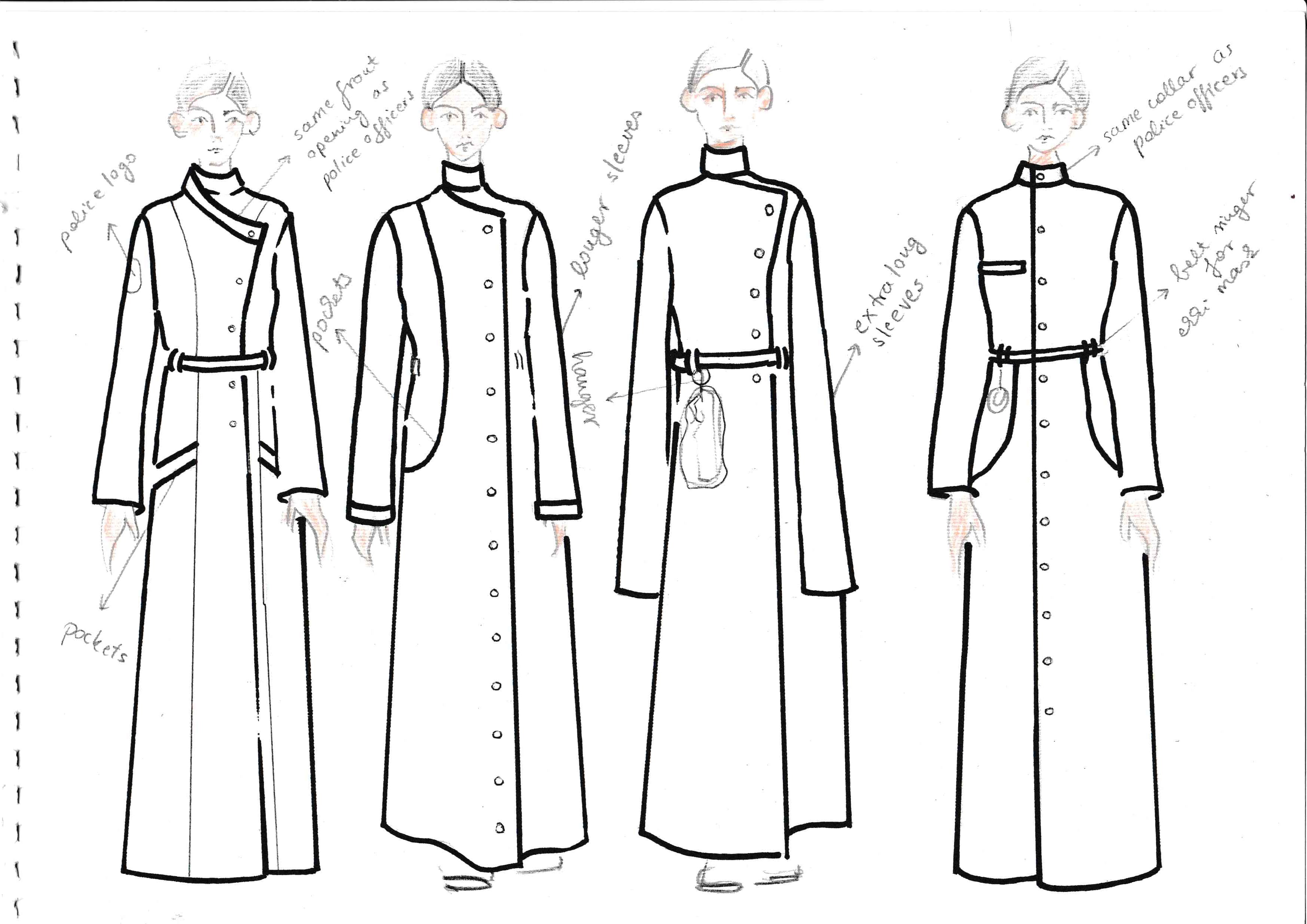 Costume design infinity pool
